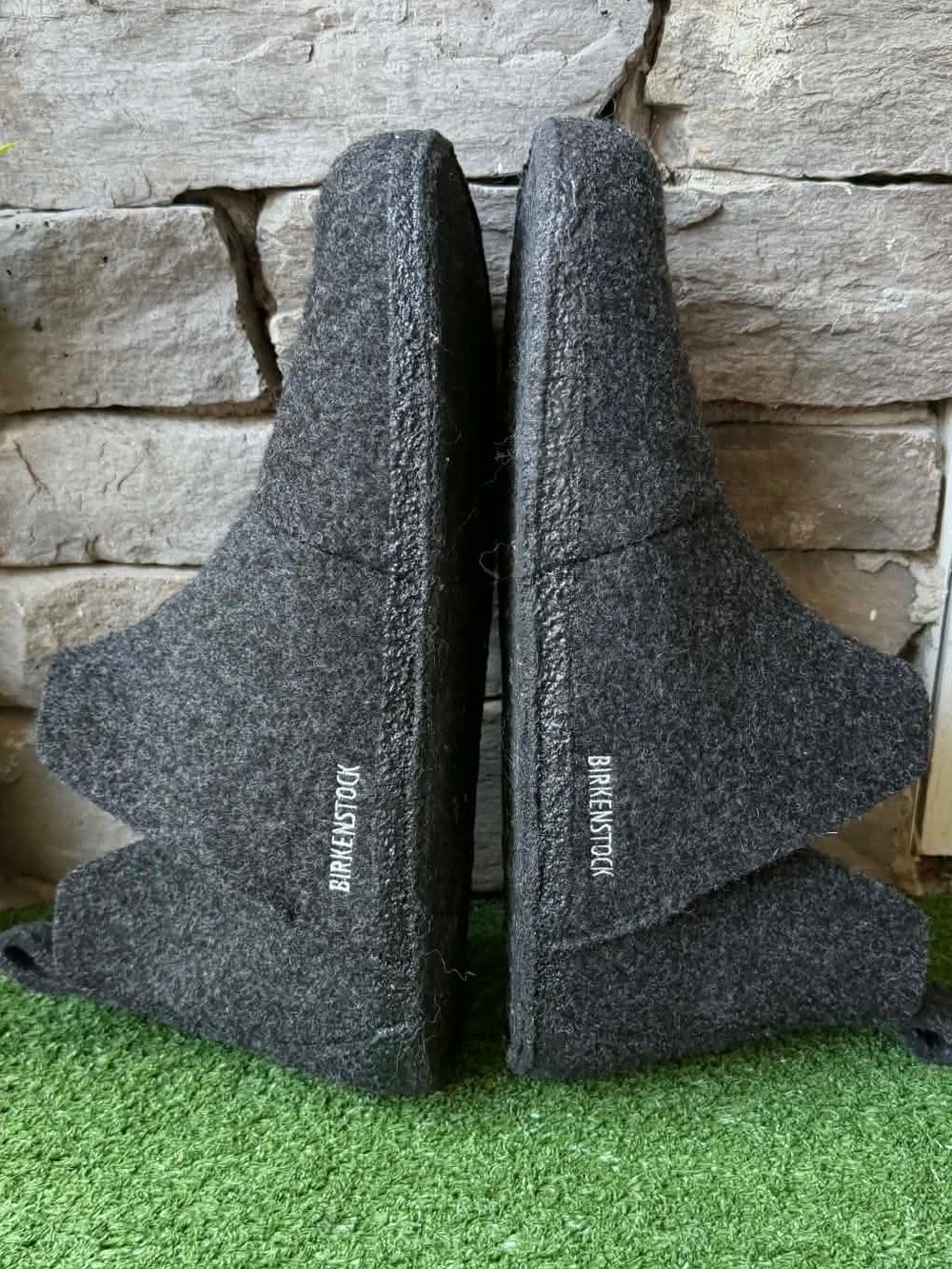 Birkenstock Andermatt Shearling Wool Felt Slipper Mens Booties
